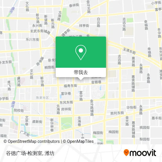 谷德广场-检测室地图