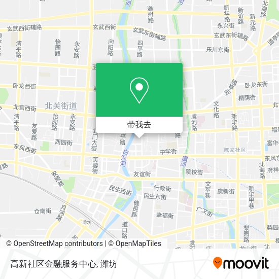高新社区金融服务中心地图