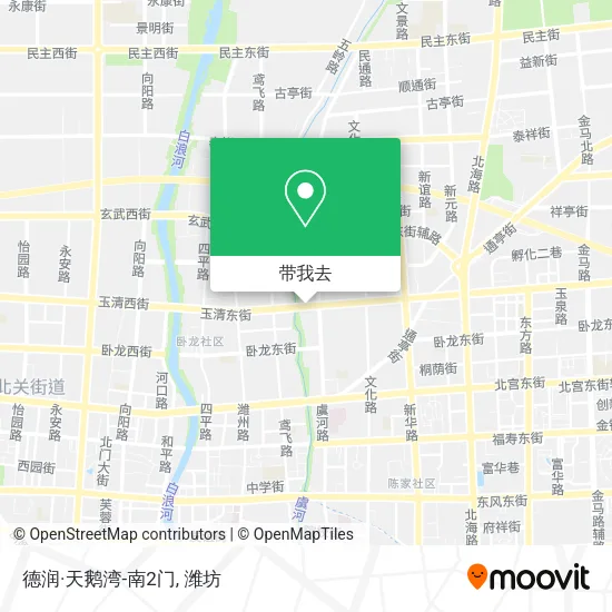 德润·天鹅湾-南2门地图