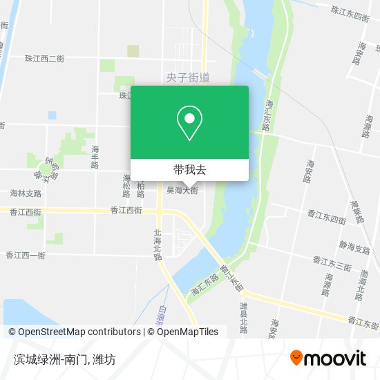 滨城绿洲-南门地图
