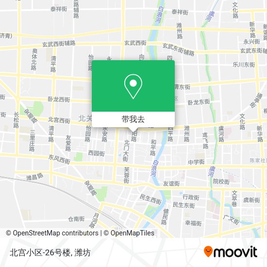 北宫小区-26号楼地图