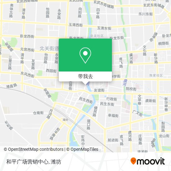 和平广场营销中心地图