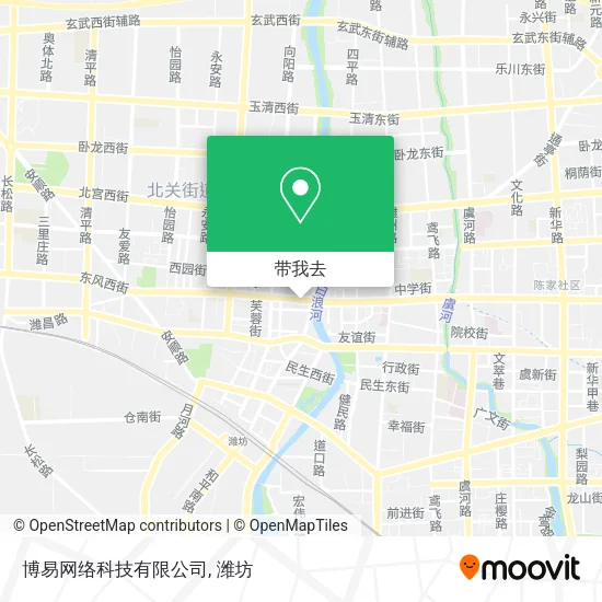 博易网络科技有限公司地图