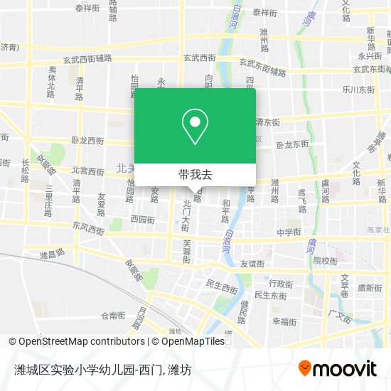 潍城区实验小学幼儿园-西门地图