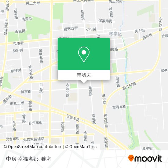 中房·幸福名都地图