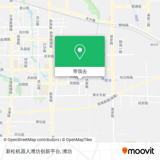新松机器人潍坊创新平台地图