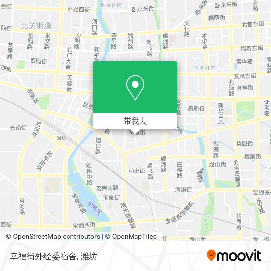 幸福街外经委宿舍地图