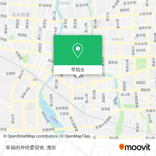 幸福街外经委宿舍地图