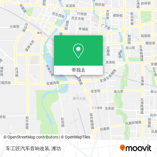 车工匠汽车音响改装地图