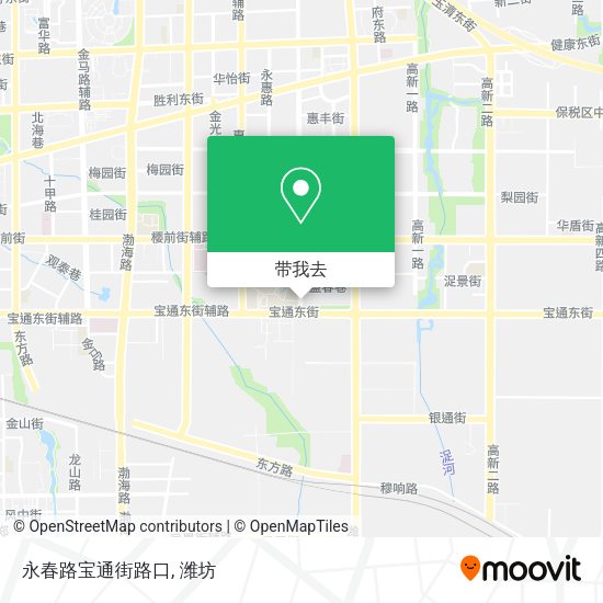 永春路宝通街路口地图