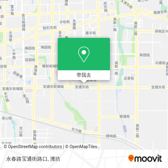 永春路宝通街路口地图