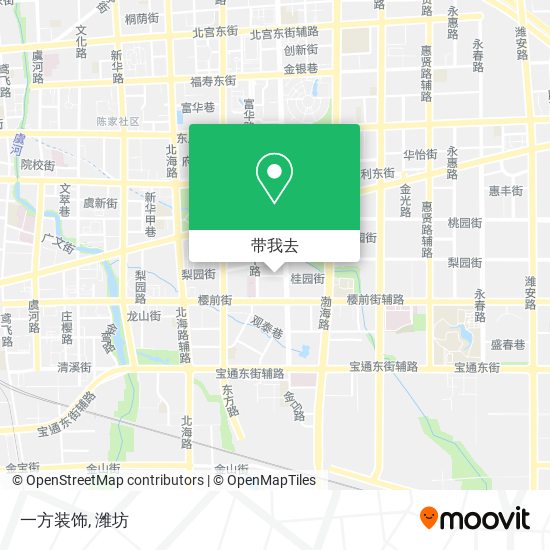 一方装饰地图