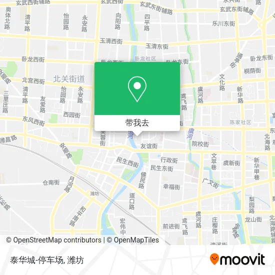 泰华城-停车场地图