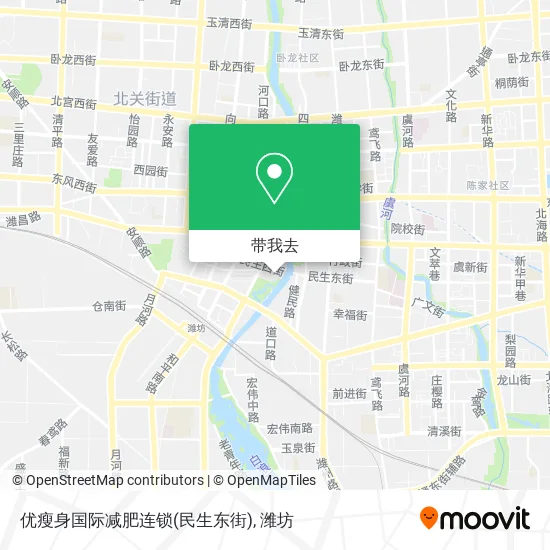 优瘦身国际减肥连锁(民生东街)地图