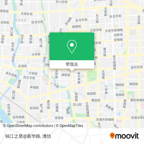 锦江之星@新华路地图