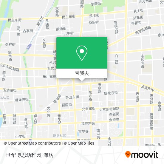 世华博思幼稚园地图