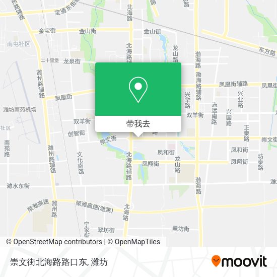 崇文街北海路路口东地图