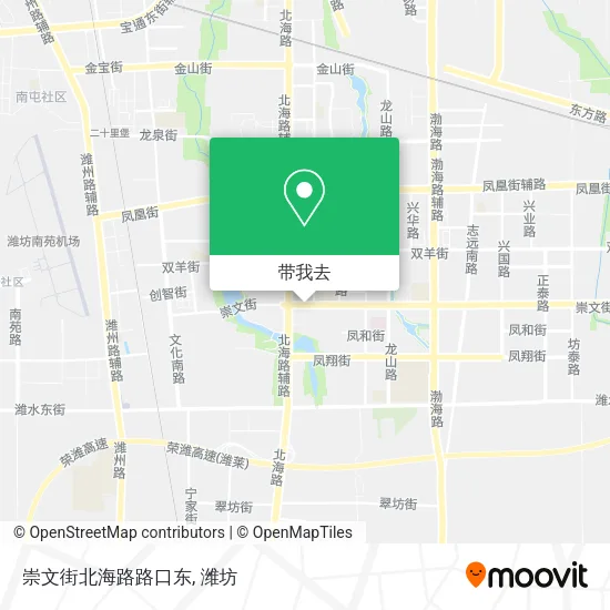 崇文街北海路路口东地图