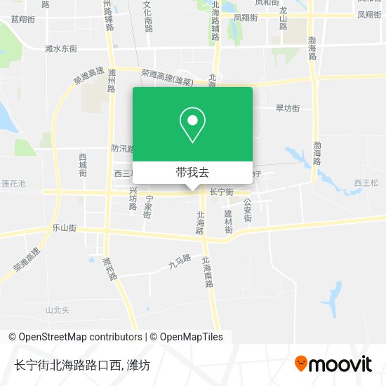 长宁街北海路路口西地图
