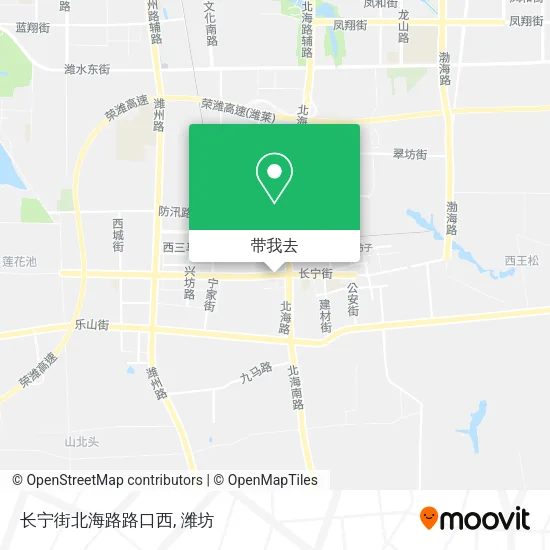长宁街北海路路口西地图