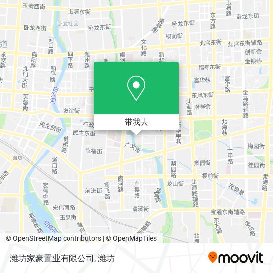 潍坊家豪置业有限公司地图