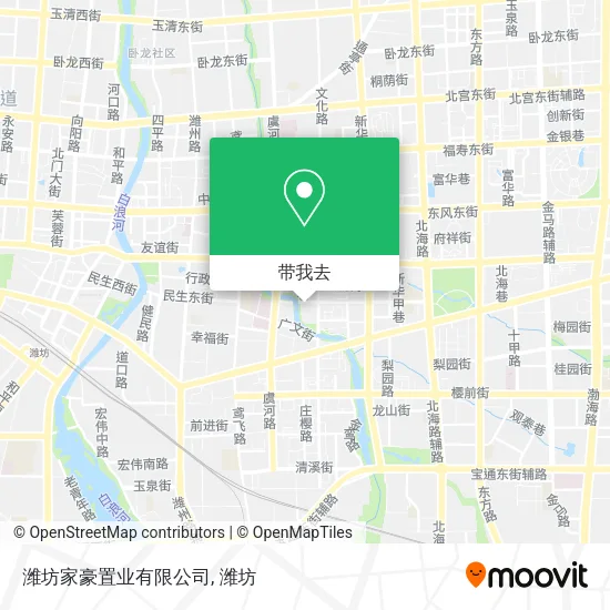 潍坊家豪置业有限公司地图