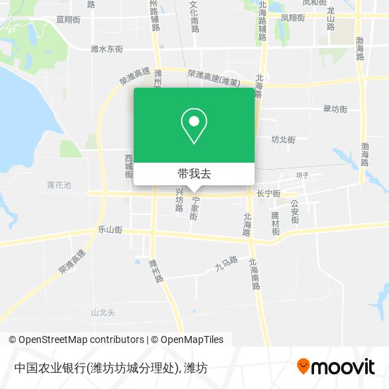 中国农业银行(潍坊坊城分理处)地图