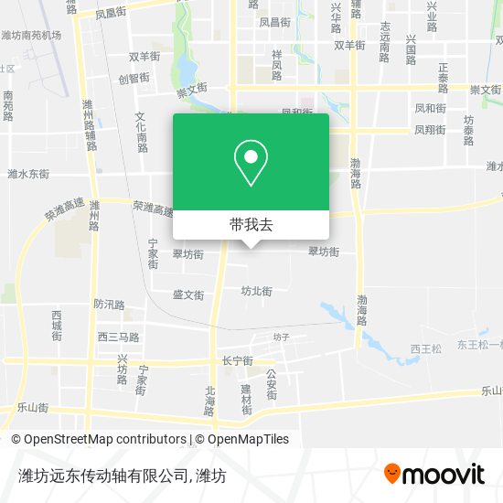 潍坊远东传动轴有限公司地图