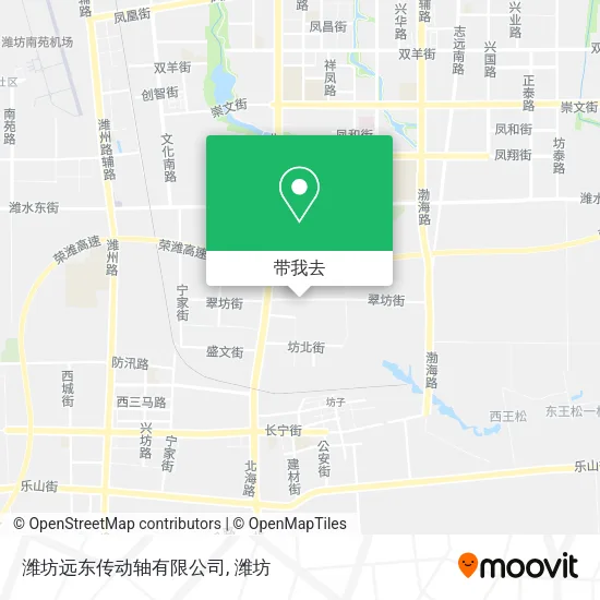 潍坊远东传动轴有限公司地图
