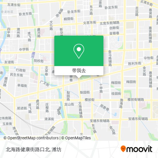 北海路健康街路口北地图