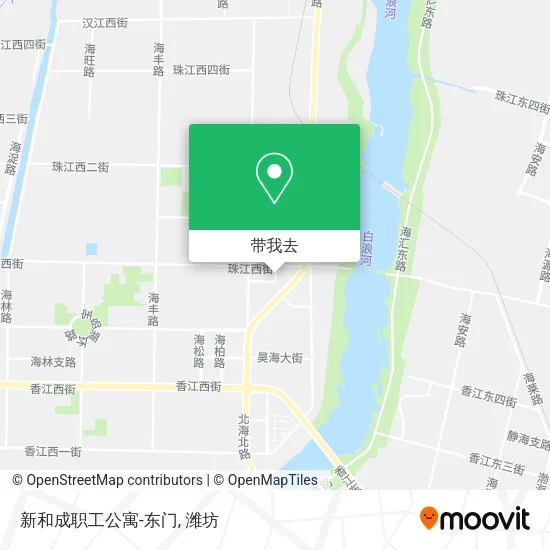 新和成职工公寓-东门地图
