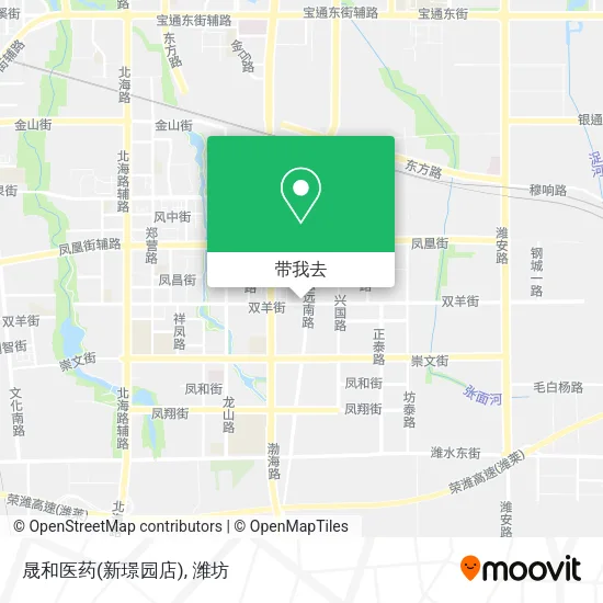 晟和医药(新璟园店)地图