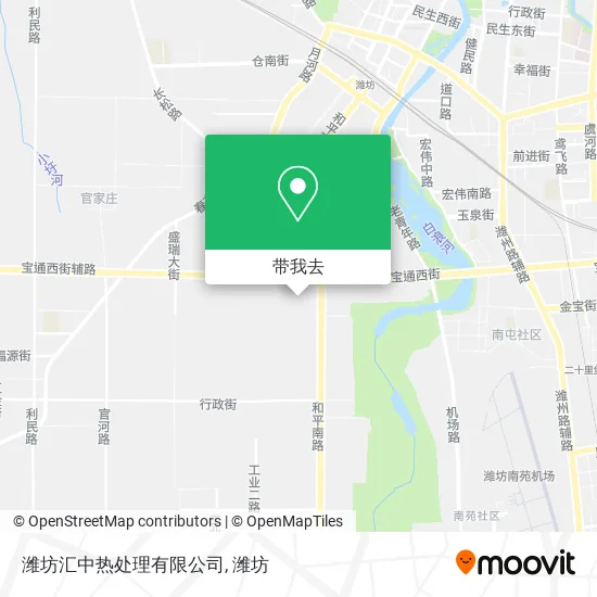 潍坊汇中热处理有限公司地图