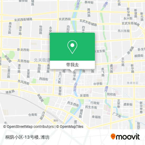 桐荫小区-13号楼地图