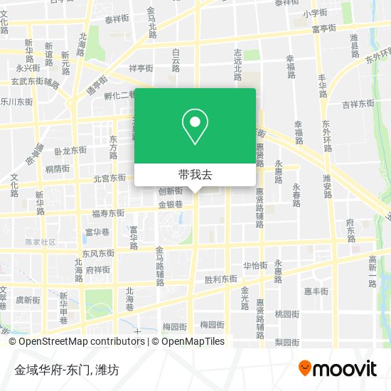金域华府-东门地图