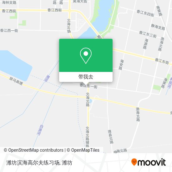 潍坊滨海高尔夫练习场地图
