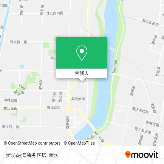 潍坊融海商务客房地图
