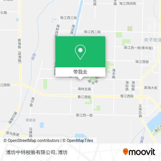 潍坊中特校验有限公司地图