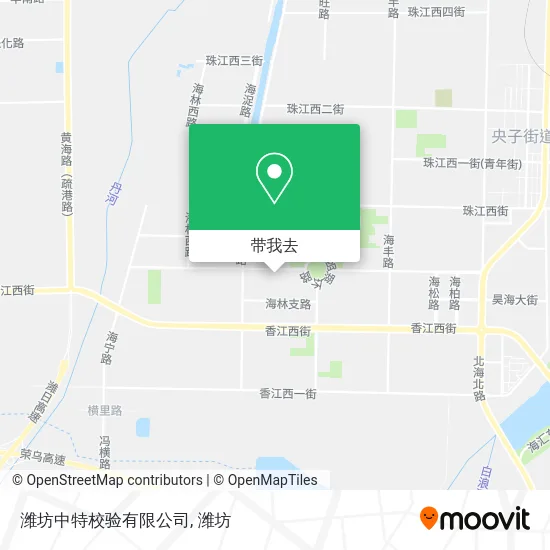 潍坊中特校验有限公司地图