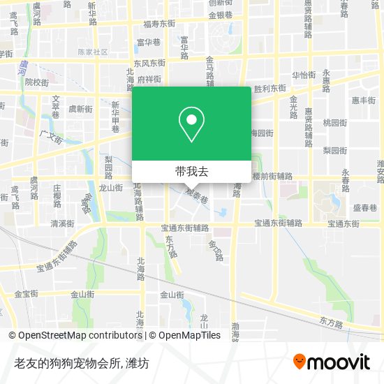 老友的狗狗宠物会所地图