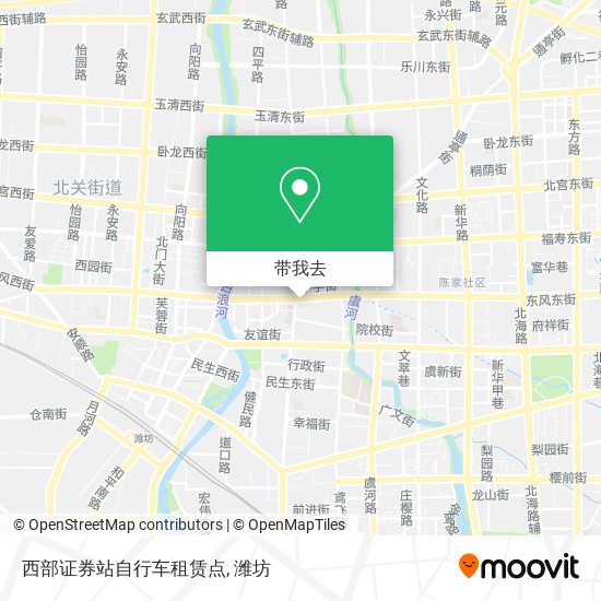西部证券站自行车租赁点地图