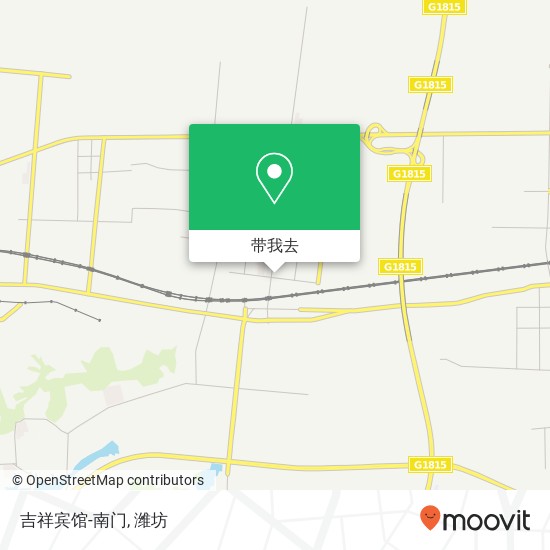 吉祥宾馆-南门地图