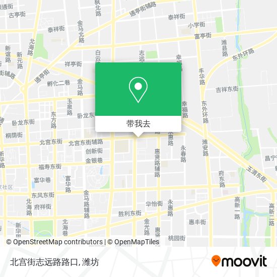 北宫街志远路路口地图