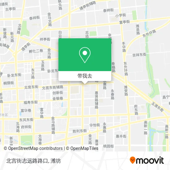 北宫街志远路路口地图