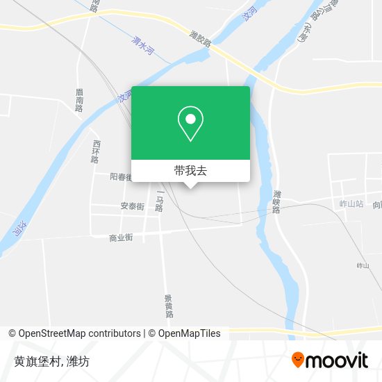 黄旗堡村地图