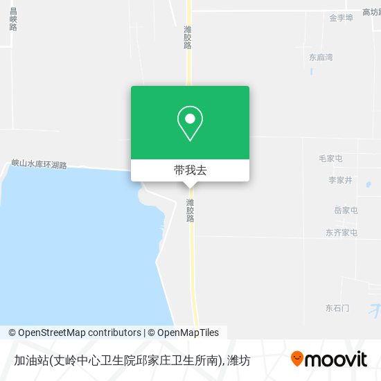 加油站(丈岭中心卫生院邱家庄卫生所南)地图