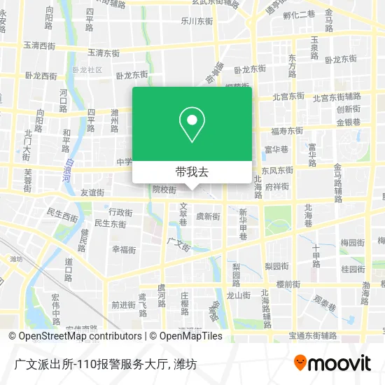 广文派出所-110报警服务大厅地图