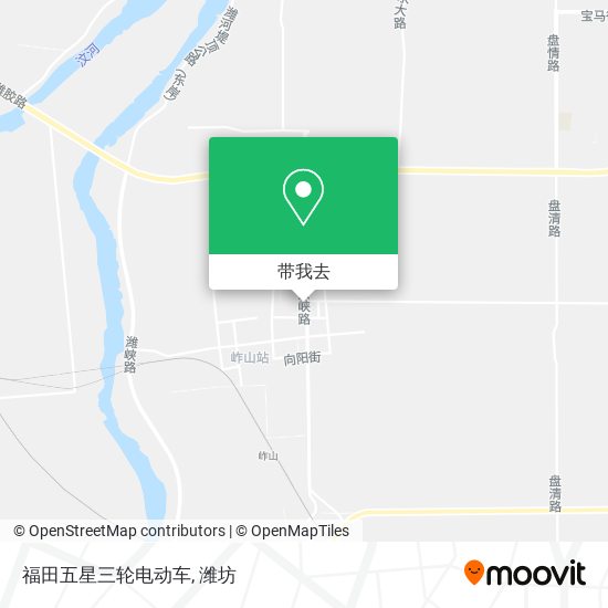 福田五星三轮电动车地图