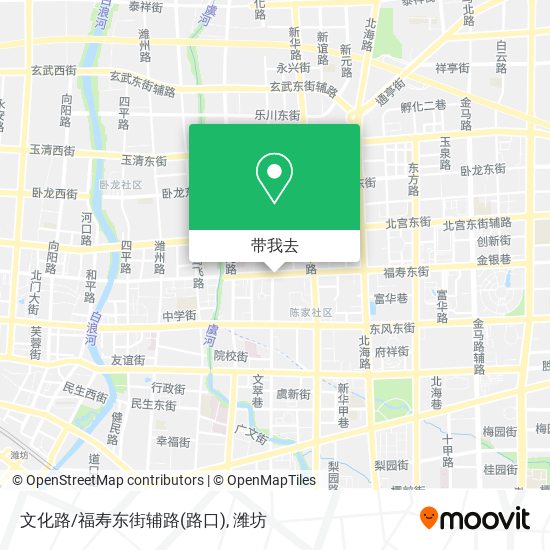 文化路/福寿东街辅路(路口)地图