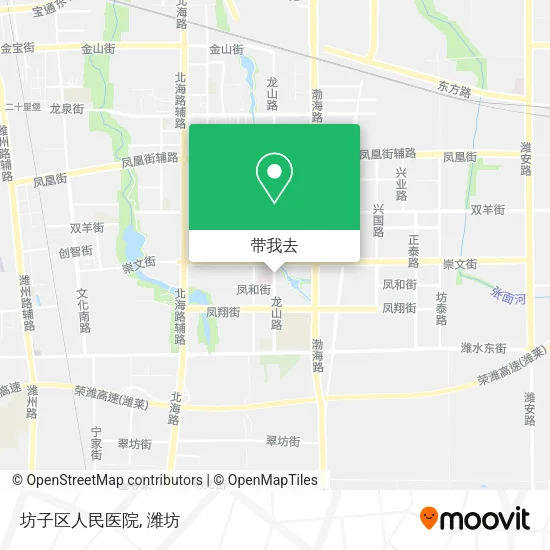 坊子区人民医院地图
